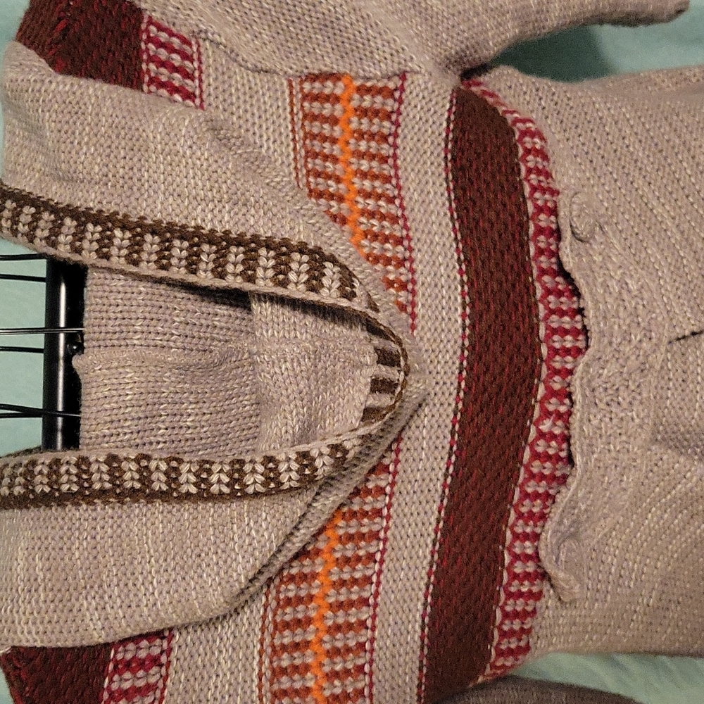 Cute boho baby doll 3/4 link sweater - Picture 4 of 6